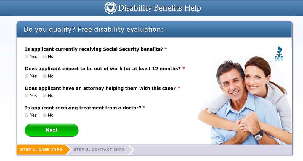 disability benefits health