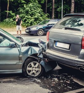 previously damaged car