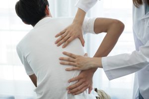 Back injuries from a car accident